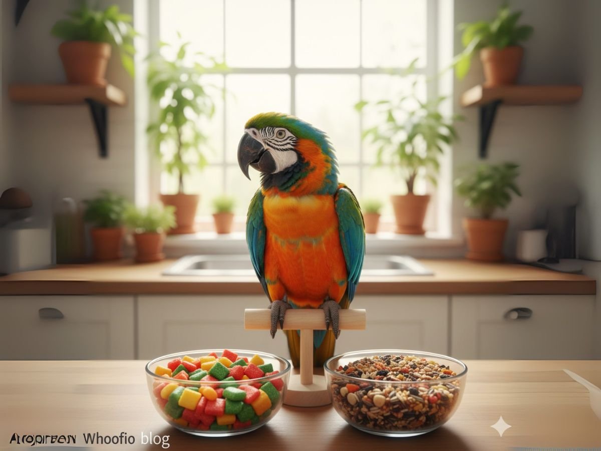 Pellet vs Seed Diet for Parrots